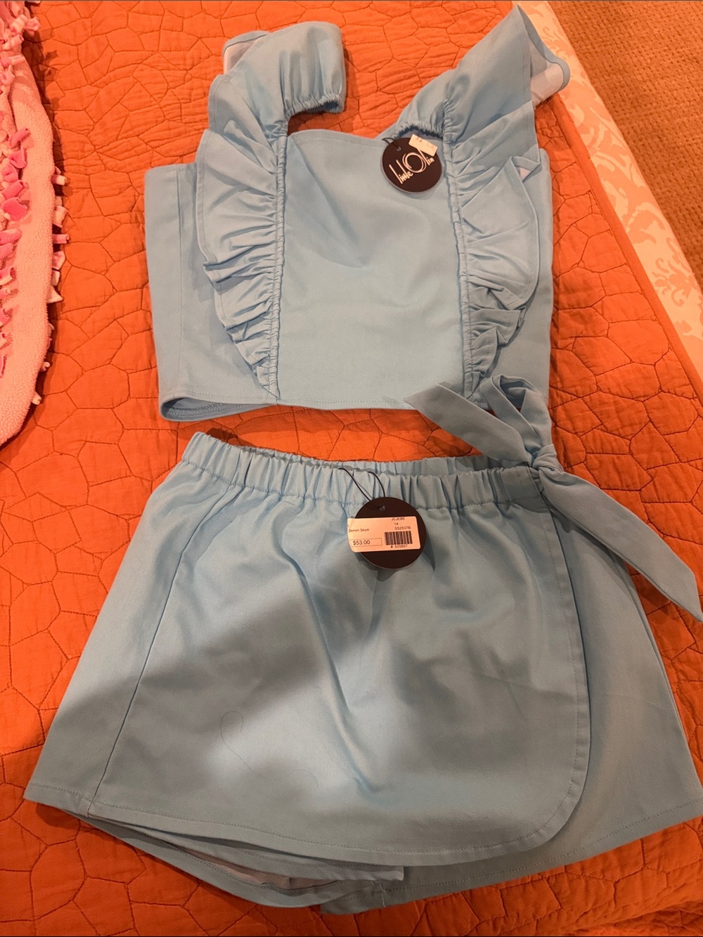 NWT Little Orin Girls boutique set